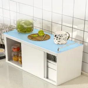 철제 싱크대위수납장 홈카페꾸미기 양념 서랍 커피머신선반