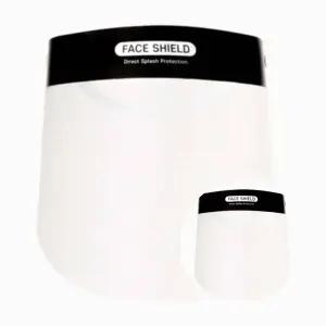 조리실 현장 비품 페이스쉴드 1p x 10개 1묶음 투명 위생 전면 마스크