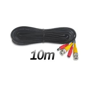 고급형 아날로그 CCTV케이블 칼라선 10M 영상+전원 일체형 400만화소 500만화소 800만화소 하이크비전 한화비전 코콤 다후아 코맥스 아이디스 이지피스 하이룩 호환