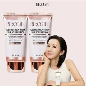 [신세계라이브쇼핑][1+1] 비오진 멜라리셋 톤업 선크림 50ml*2개