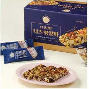 김규흔 한과 더 건강한 너츠 영양바 80개입 (40개입 X 2박스)