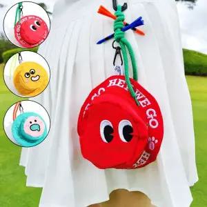 벙거지 골프공파우치 볼파우치 골프볼주머니 골프공주머니