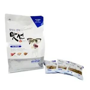 소프트사료 전연령 중소형견 반습식 소프트 사료 작은알갱이 1.2kg