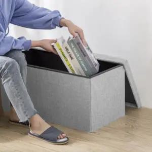 [하프클럽/셀러허브]패브릭 카페 의자 리빙박스