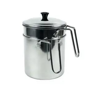 [하프클럽/셀러허브]500094 물빠짐 스텐 음식물 쓰레기통 2L