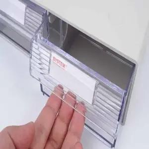 ( )정리함 수납서랍장 책상서랍정리 부품케이스 멀티박스 대형 2칸