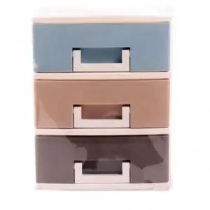 ( )플라스틱 칸칸 수납함 서랍 칸칸 정리함 다용도 소품 3단