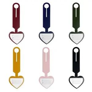 [라일리] Rly 캐리어 하트 네임텍 골프백이름표 여행가방용품