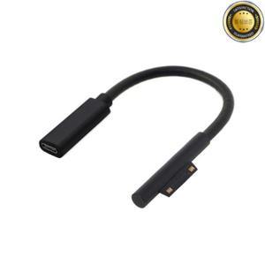 마이크로소프트 서피스 프로 876543 Go321 노트북 연결용 15V 3A 고속 충전 케이블 타입 C PD 호환