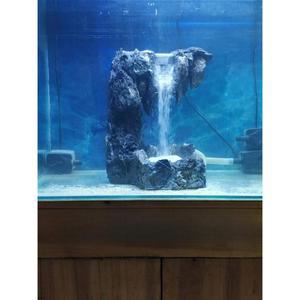 어항폭포 조경 인공 암석 블루 청룡석 세트 백색 높이 모래 소나무 소프트 식재 하우스