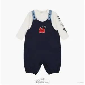 [롯데백화점]디즈니 미키티셔츠오버올상하(NAVY)_79T123003