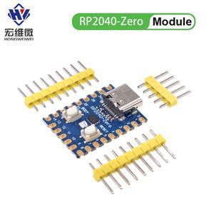 라즈베리 파이 마이크로컨트롤러용 RP2040-Zero RP2040 PICO 개발 보드 모듈 듀얼 코어 Cortex M0 프로세서