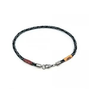 [클립스어반]  로이드 블랙 남자 발찌