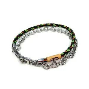 [클립스어반]  사이먼 그린 남자 체인팔찌