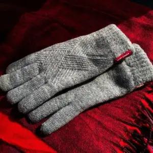 [클립스어반] 바네사 그레이 여자 두겹니트장갑(터치)