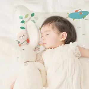 [12-36개월] 몽슈레 안심베개 머리 열 땀 많은 아기를 위한 유아베개 이탈방지기능