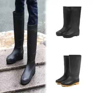 [룽스]방수 낚시 남성 레인부츠 고무