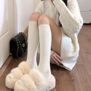 [SBCZGU8]골지 패션 기본 니삭스 양말