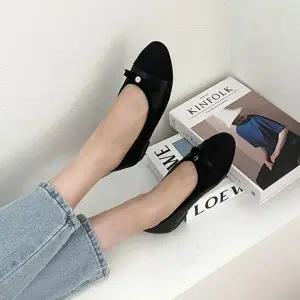 [SBCZXV5]리본장식 하객룩 여성 여성단화 플랫 4f