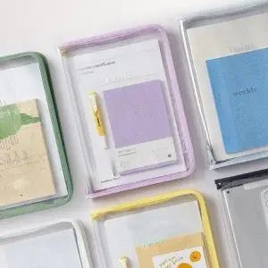 [룽스]스터디 파우치 서류 노트 학용품 파일 1P