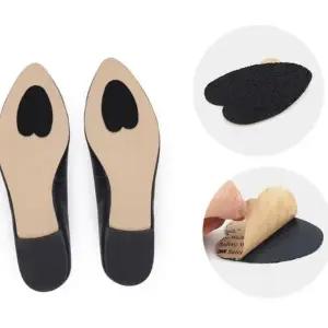 [룽스]푹신한 운동화 하트블랙 간편 낙상방지쿠션