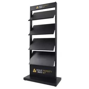 철제 잡지꽂이 매거진랙 거치대 파일함 정리함 홍보물 홀더