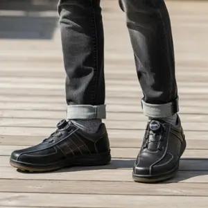 남성 데일리 다이얼 스니커즈 스크린 연습용 골프화 - 2컬러