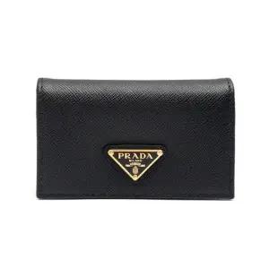 사피아노 트라이앵글 로고 카드 지갑 1MC122-QHH-F0002