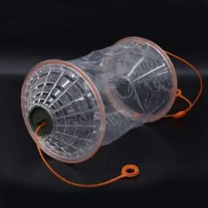 휴대용 접이식 비닐 어포기 통발 투망 어류 포획 어망 물놀이