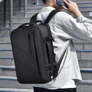 남성 백팩 노트북 가방 확장형