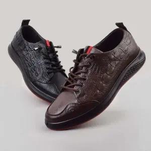 남성 가죽 운동화 캐주얼 러닝