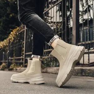 남성 워커 컴포트 하이솔 루카