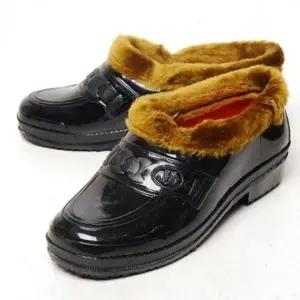 남성 방한화 겨울 고무 욕실화