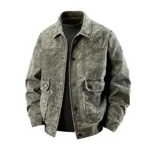 캐주얼 가을 겨울 남성패션 트렌드 재킷칼라 코트 야상사파리 플랩아웃도어 DL4