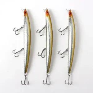 플로팅 미노우 루어 삼치용 빅베이트 배스 낚시용 루어 플라이팅