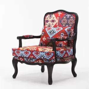 1인소파 안락 침실 인소파 린넨 클래식 인테리어 호텔 암체어