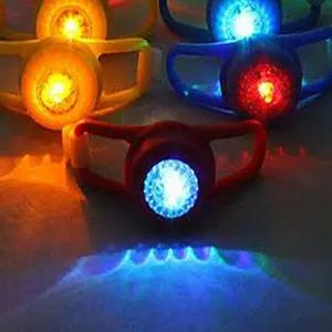 실리콘 라이트HL7(레드)자전거안전등