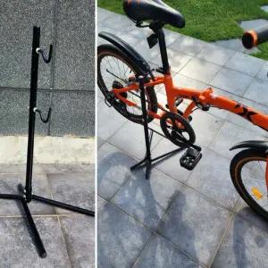 자전거 측면 사이드 거치대 정비용 받침대 보관 전시 지지 스탠드 고정