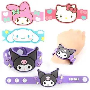 [셀러에이드]한정특가) Aplus 산리오 캐릭터즈 페이스 팔찌 (랜덤1개)