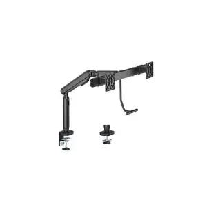 [카멜마운트]고든 듀얼 핸들형 좌우 슬라이딩 모니터암 GDA-2BD