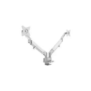 [카멜마운트]벽면 밀착형 듀얼 모니터 거치대 DMA-DSS