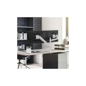 [카멜마운트]MPD1PH 듀얼 초 고중량 폴타입 모던 모니터 거치대 받침대 모니터암