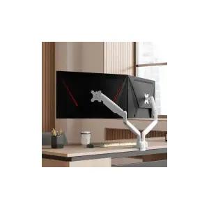 [카멜마운트]MSD1H 듀얼 고중량 모니터 거치대 모니터암 스탠드