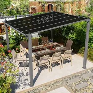 야외 파고라 스카이어닝 정자 조립식 테라스 철제 주택