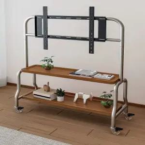 이동식 스텐 TV 선반 거치대 사무실 티비 회의실 거실