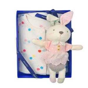 (압소바) 26SS엘리샤반소바디슈트(크림)토끼인형 세트 택1 E1A1310684