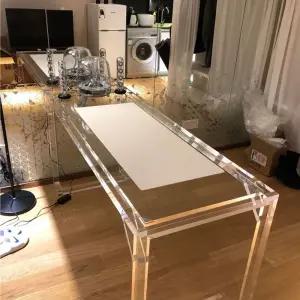 아크릴테이블 투명다리 퓨어 탁자 주방 식탁 가구