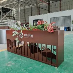 철제플랜트 파티션 화단 인테리어 카페 화분 철제화분선반