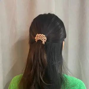 묶음머리 고무줄 곱창밴드 진주머리끈 샴페인펄