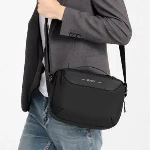 남자 크로스백 미니 무지 핸드백